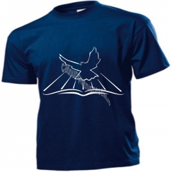 Tricou bleumarin barbati, Porumbel